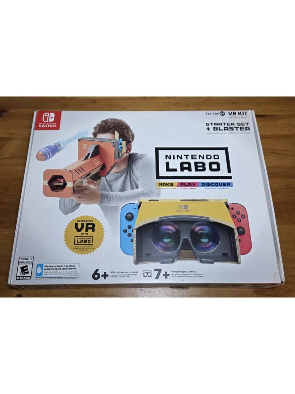 Nintendo LABO Toy Con  04 Vr Kit By Nintendo Switch - Missing VR - PARTS ONLY